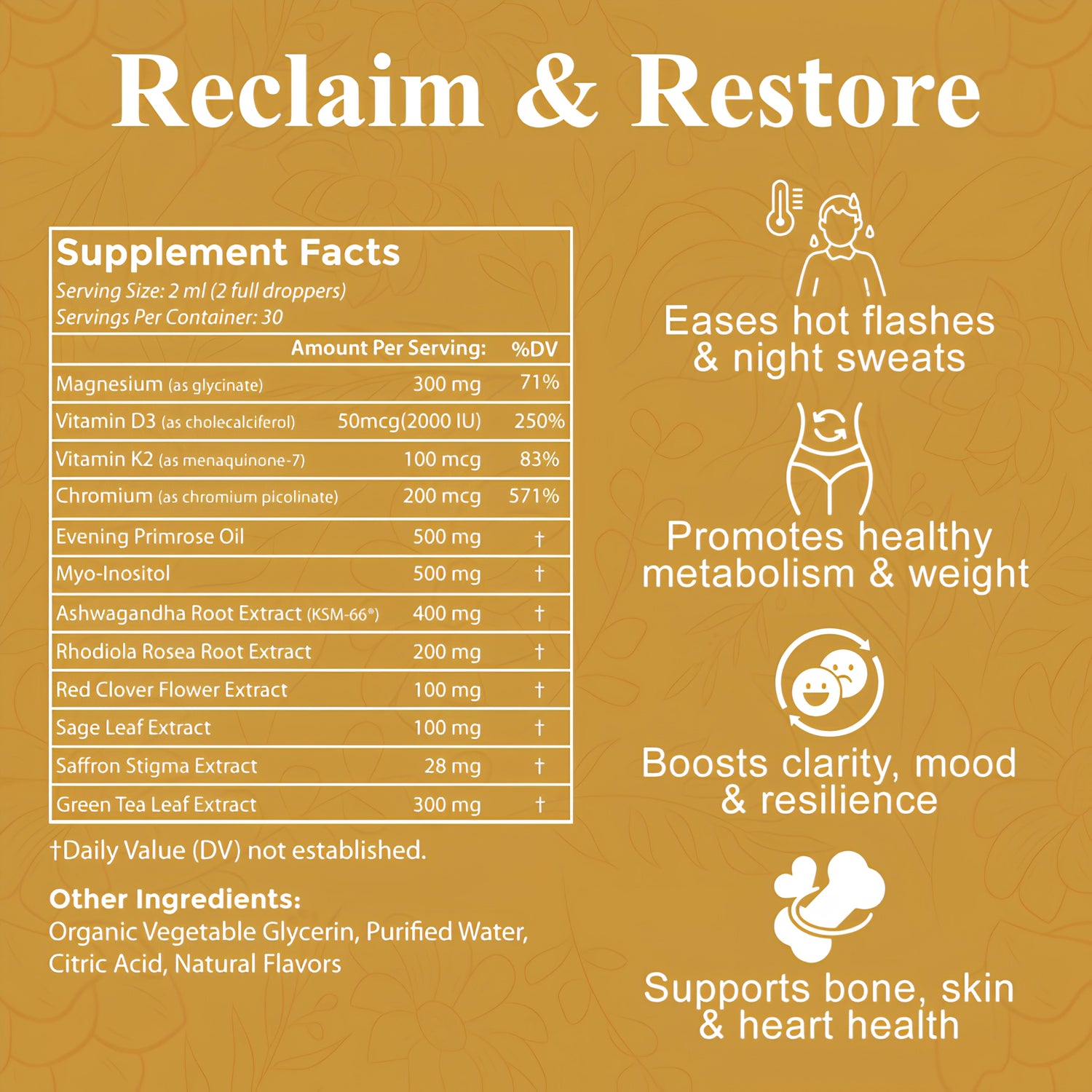 Reclaim and Restore Drops